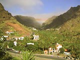 Blick von El Guro auf die Berge
